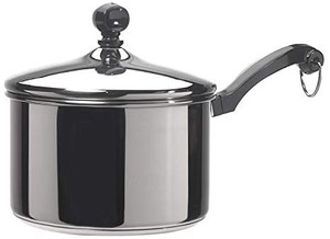 lot 30430 image: Farberware Classic Series Stainless Steel 2-Qt. Saucepan & Lid
