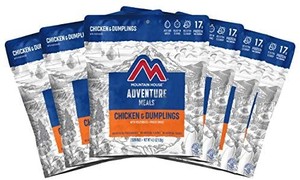 lot 30434 image: Mountain House Chicken & Dumplings  Freeze Dried Backpacking & Camping Food  Survival & Emergency Food