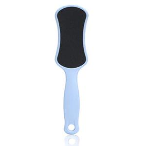 lot 30445 image: 2 Pack NIUTA Foot File Pedicure Rasp Cracked Skin Callus Remover Double-Sided Foot File, Blue