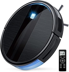 lot 30461 image: Coredy Robot Vacuum Cleaner, 1700Pa Strong Suction, Super Thin Robotic Vacuum, Multiple Cleaning ModesAutomatic Self-Charging Robot Vacuum for Pet Hair, Hard Floor to Medium-Pile Carpets