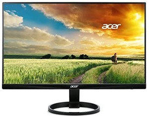 lot 30468 image: Acer R240HY bidx 23.8-Inch IPS HDMI DVI VGA (1920 x 1080) Widescreen Monitor, Black