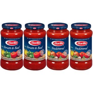 lot 40214 image: BARILLA, TOMATO & BASIL SAUCE