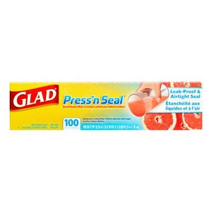 lot 40264 image: Glad Pressn Seal Plastic Wrap, 100 Sq Ft, 1 Ct