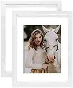 lot 40319 image: Yome 2-Pack Matting Picture Frames