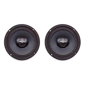lot 40340 image: Skar audio fsx65-4 300-watt 6.5-inch 4 ohm mid-range loudspeakers - 2 speakers