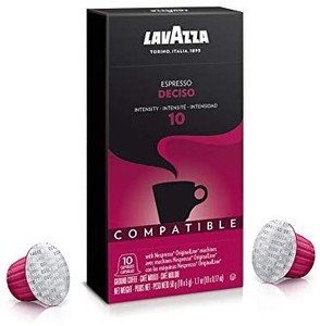 lot 40414 image: Lavazza Deciso Espresso Dark Roast Capsules