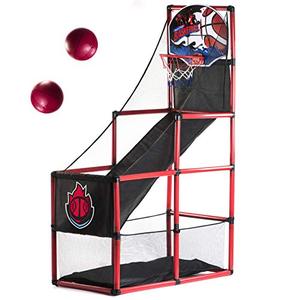 lot 42435 image: Arcade Basketball Hoop Game by BestKidBall �� Basement Toys �� Basketball Hoop for Kids �� Basketball Game with Hoop Training System �� Kids Indoor Sports Toys �� Fun and Entertaining
