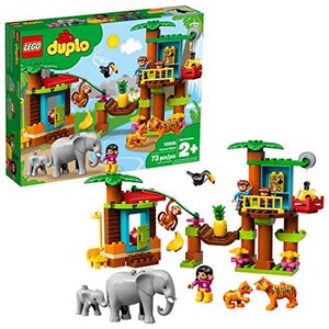 lot 42436 image: LEGO DUPLO Town Tropical Island 10906 Building Bricks (73 Pieces)