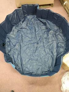 lot 42477 image: 6 foot wide pool 1 foot tall unknown make and model