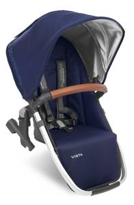 lot 42509 image: Infant Uppababy Vista Rumbleseat With Leather Trim, Size One Size - Blue