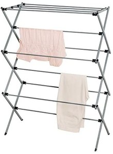 lot 47938 image: Greenway Powered Coated Steel Expandable Accordion Drying Rack