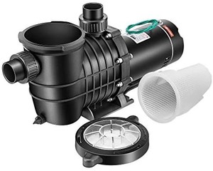 lot 47939 image: VIVOHOME 2.0 HP 6800 GPH Powerful Self Primming Dual Voltage InAbove Ground Swimming Pool