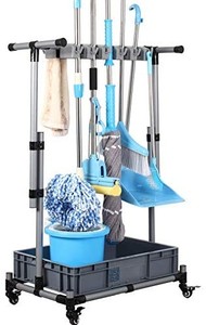 lot 47960 image: QTJH Broom And Mop Holder