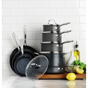 lot 7357 image: Granitestone PRO Hard Anodized Cookware Set