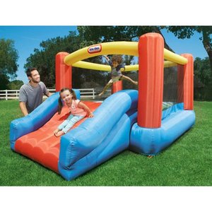 lot 7380 image: Little Tikes Jr. Jump n Slide Bouncer