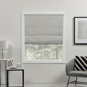 lot 7396 image: Exclusive Home Curtains Acadia Total Blackout Roman Shade