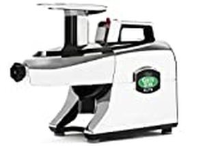 lot 7436 image: Tribest Greenstar Elite Jumbo Twin Gear Complete Masticating Juicer