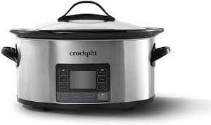 lot 7361 image: Crockpot Digital Programmable Slow Cooker