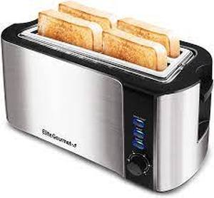 lot 7471 image: Elite Gourmet Maxi Matic 4 Slice Long Toaster