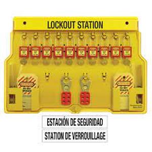 lot 7321 image: Master Lock Lockout Station