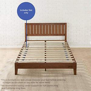 lot 2013 image: Continental Matress 0.75-Inch Standard Mattress Support Wooden Bunkie BoardSlats, Twin, Beige