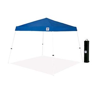 lot 2091 image: E-Z UP VS2912BL, 12 x 12, Angled Leg, Clear Span Ceiling and Rolling Storage Bag, Royal Blue Vista Instant Shelter Canopy, 12 by 12, 10x10