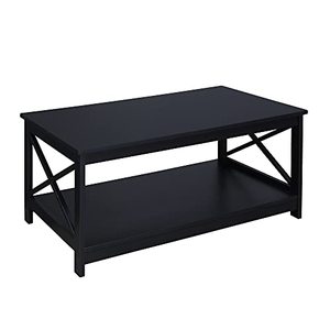 lot 2136 image: Convenience Concepts Oxford Coffee Table, Black