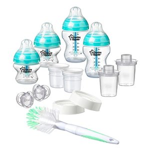 lot 2166 image: Tommee Tippee Advanced Anti Colic Newborn Bottle Feeding Starter Set