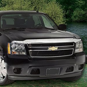lot 2203 image: Auto Ventshade AVS 680941 Chrome Hood Shield for 2015-2020 Ford F-150