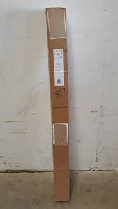 lot 2224 image: Ivilon Window Curtain Rod - Edge Style Drapery Treatments 72 To 144 Inch. Col...