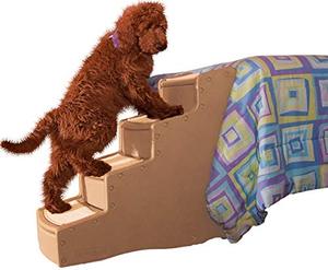 lot 2235 image: Pet Gear Easy Step IV Pet Stairs, 4-Step for CatsDogs, PortableLightweight, Sturdy