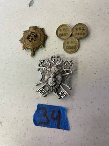 lot 34 image: Awards.medals. QTY 3