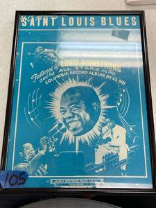 lot 105 image: saint Louis blues Armstrong sheet music
