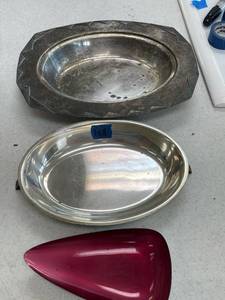 lot 108 image: silverplated trays- 3