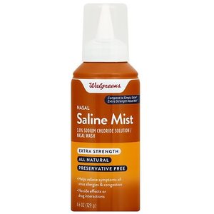 lot 114 image: Case of 36 Walgreens Nasal Mist Saline - 4.25 oz
