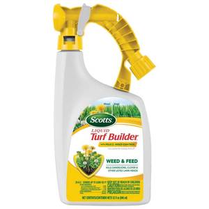 lot 127 image: Scotts Liquid Turf Builder with Plus 2 Weed Control, 32 oz.