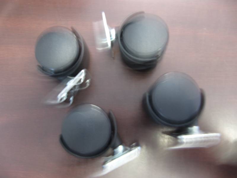 lot 1954 image: NEW SWIVEL WHEELS