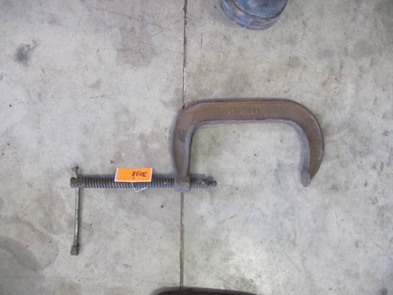 lot 3038 image: 6 INCH ADJUSTABLE C-CLAMP