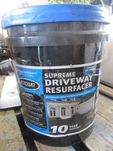 lot 3003 image: NEW 5 Gal. SUPREME DRIVEWAY SURFACER