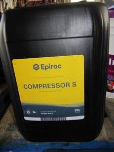 lot 3000 image: NEW EPIROC 5.28 GALLON COMPRESSOR S OIL