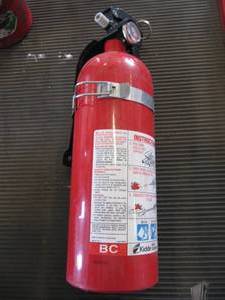 lot 618 image: 1 FIRE EXTINGUISHER  8 LB. CHARGED