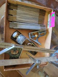 lot 29383 image: Metal Rulers, Hand Planer