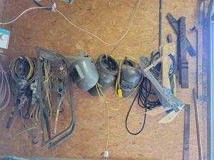 lot 29386 image: Extension Cords, Come A Longs, Welding Masks and More