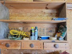 lot 29399 image: 2 Extension Cords, Assorted Tools