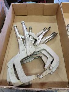 lot 29418 image: (4) Vise Grips