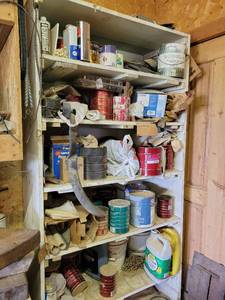 lot 29448 image: Bookshelf Full Of Assorted Hardware