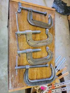 lot 29451 image: (4) 6in C Clamps