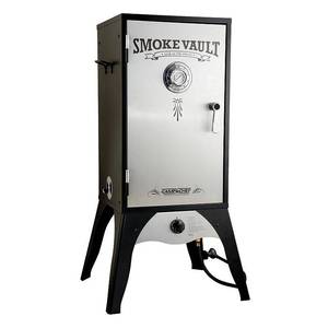 lot 59550 image: Camp Chef 18 Propane Smoker Vault with Matchless Ingnition