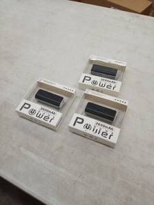 lot 59625 image: bank power 2600mah 3pkgs