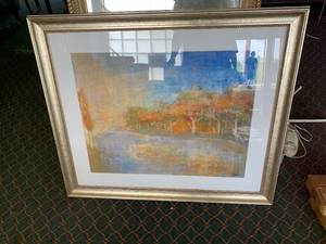 lot 1143 image: Large framed picture